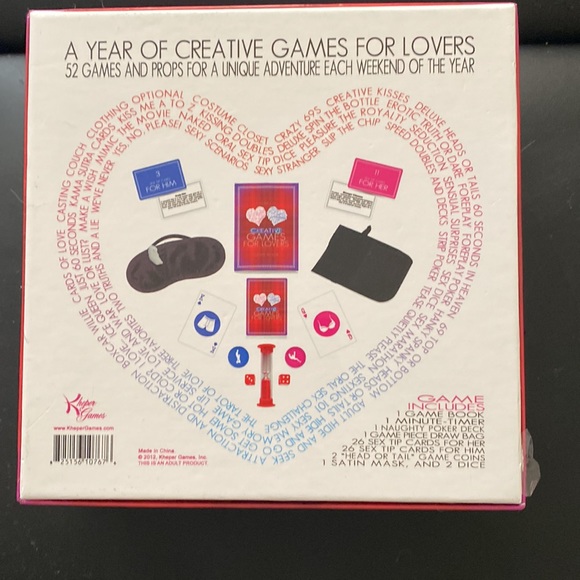 a year of creative game for lovers game box - Picture 2 of 7